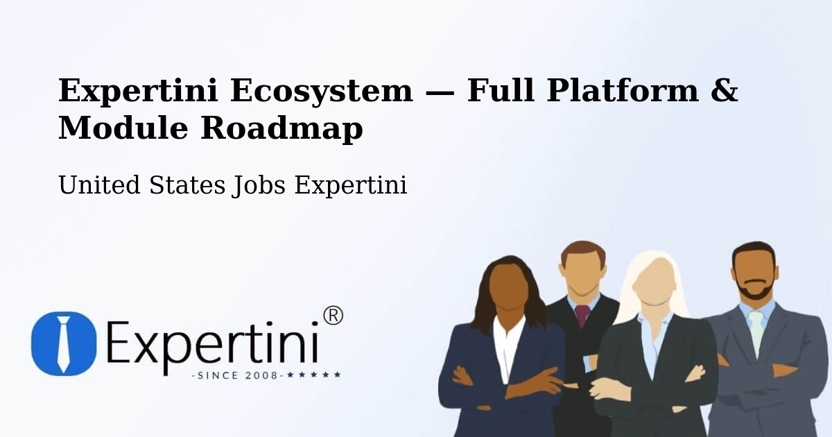 Expertini Ecosystem — Full Platform & Module Roadmap – Lenox